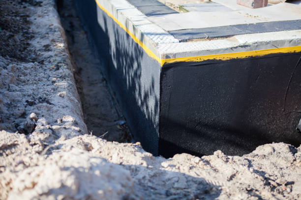 Residential Waterproofing installation at a Wellington, OH home by SJ Waterproofing Pros
